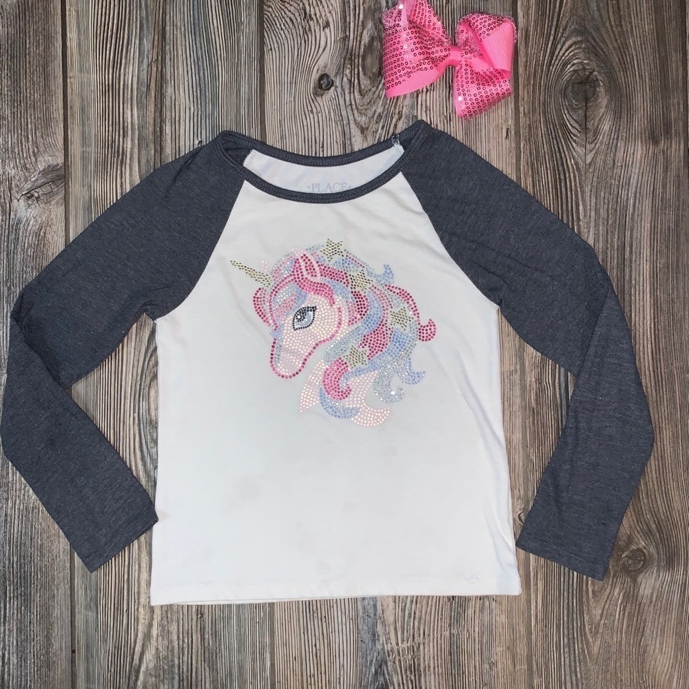 Place Unicorn Raglan Soft Tee